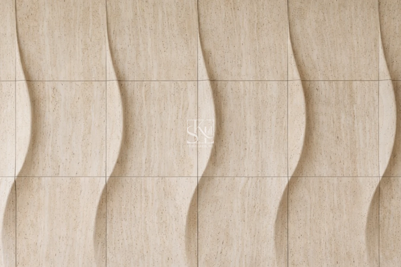 Serene Stone Wave